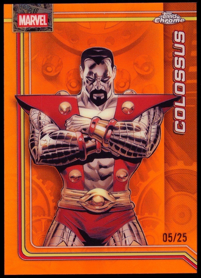 Topps Chrome Marvel 2026 - Colossus 5/25 Orange Refractor #23