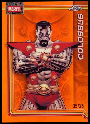 Topps Chrome Marvel 2026 - Colossus 5/25 Orange Refractor #23