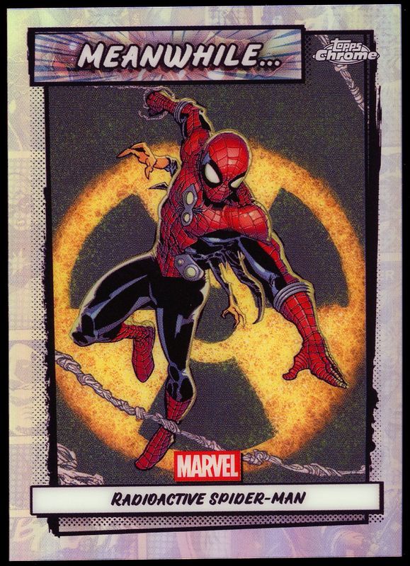 Topps Chrome Marvel 2026 Meanwhile - Radioactive Spider-Man #MW-02
