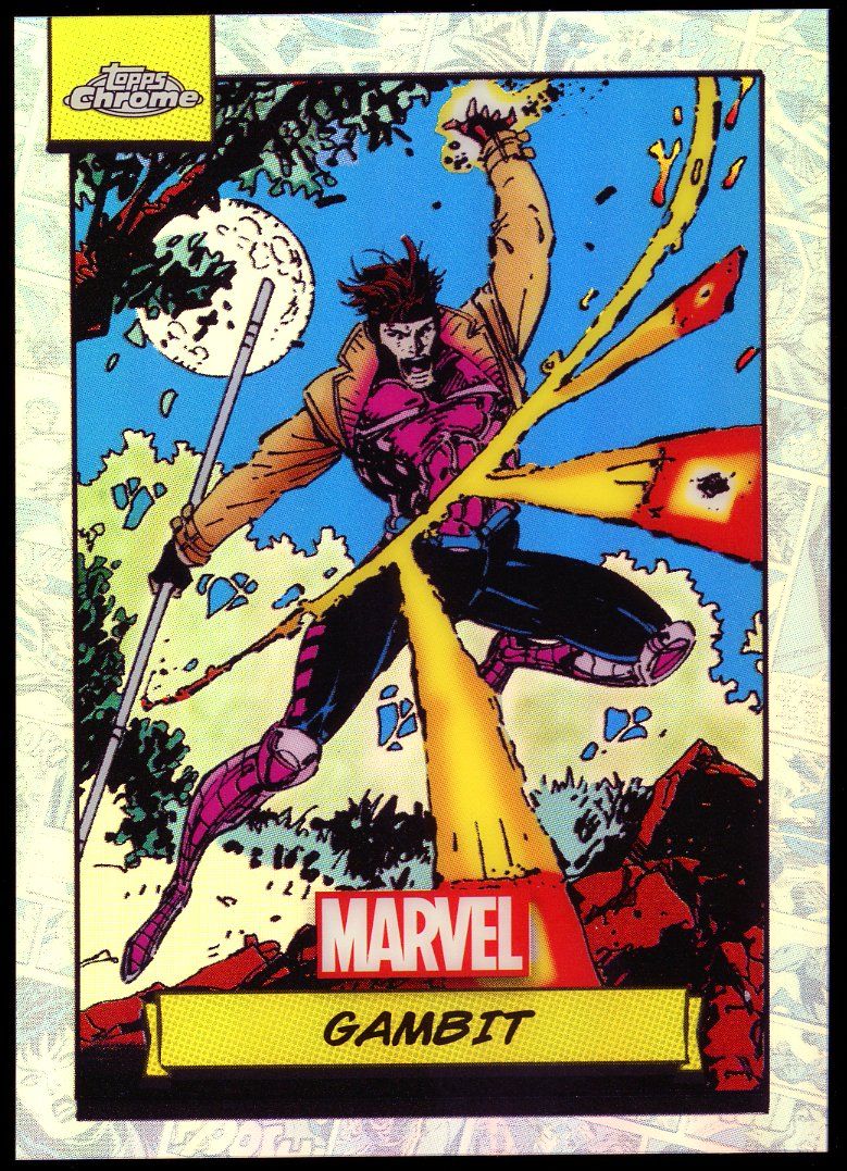 Topps Chrome Marvel 2024 - Gambit Refractor #3