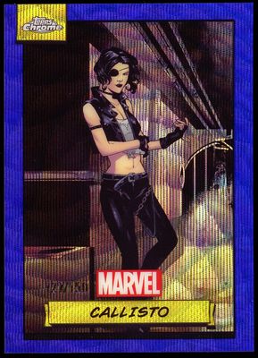 Topps Chrome Marvel 2024 - Callisto 127/150 Blue Wave #137