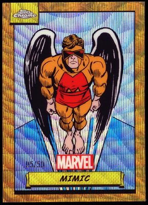 Topps Chrome Marvel 2024 - Mimic 5/50 Gold Wave #147