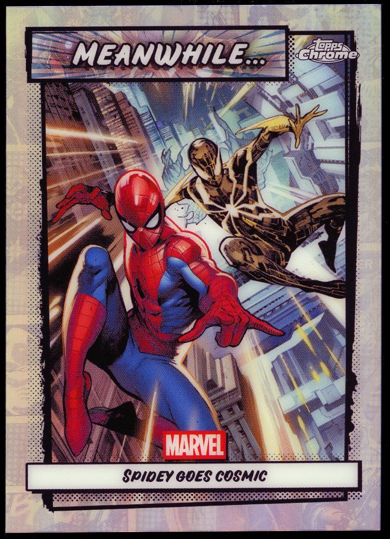 Topps Chrome Marvel 2026 Meanwhile - Spider Goes Cosmic #MW-11