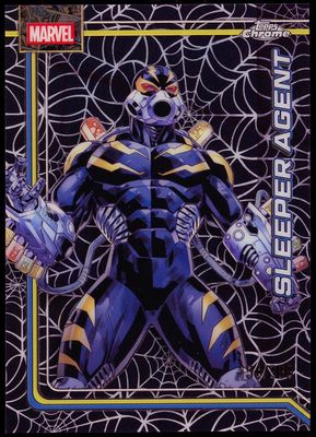 Topps Chrome Marvel 2026 - Sleeper Agent 154/399 Spider-Web Refractor #100