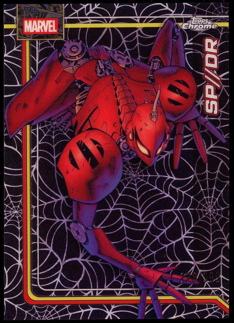 Topps Chrome Marvel 2026 - SP//dr 228/399 Spider-Web Refractor #140