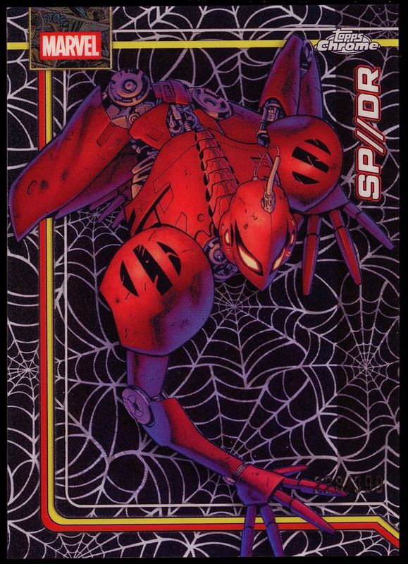 Topps Chrome Marvel 2026 - SP//dr 228/399 Spider-Web Refractor #140