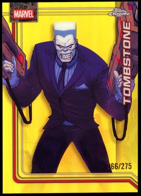 Topps Chrome Marvel 2026 - Tombstone 66/275 Yellow Refractor #180