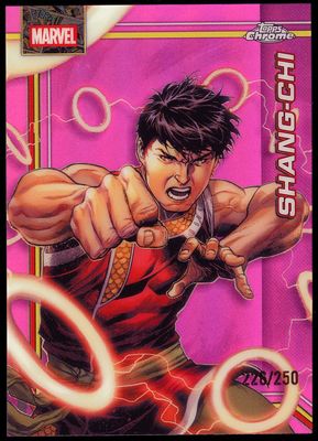 Topps Chrome Marvel 2026 - Shang-Chi 226/250 Pink Refractor #150