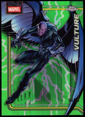 Topps Chrome Marvel 2026 - Vulture 94/99 Green Lightning #192