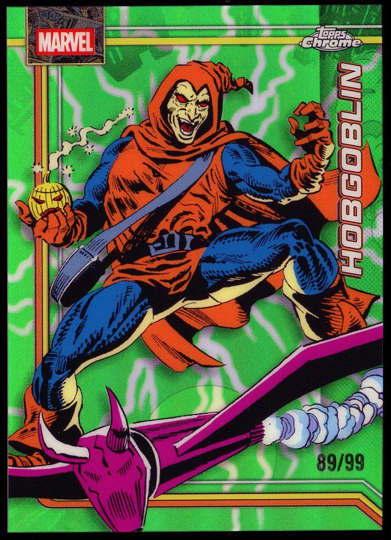 Topps Chrome Marvel 2026 - Hobgoblin 89/99 Green Lightning #126