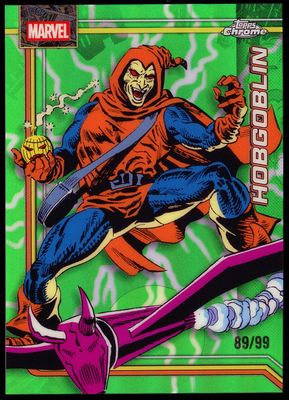 Topps Chrome Marvel 2026 - Hobgoblin 89/99 Green Lightning #126