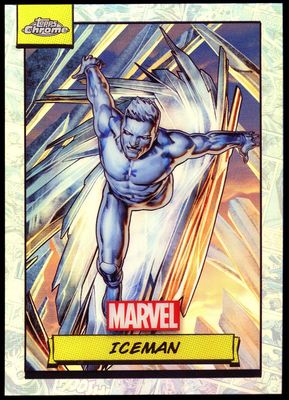 Topps Chrome Marvel 2024 - Iceman Refractor #84