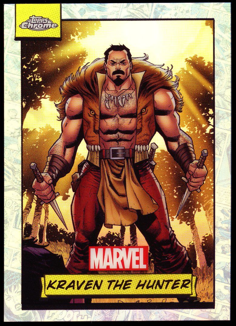 Topps Chrome Marvel 2024 - Kraven The Hunter Refractor #136