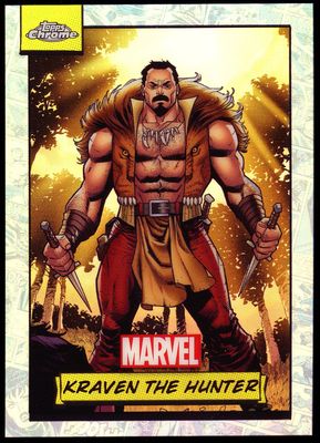 Topps Chrome Marvel 2024 - Kraven The Hunter Refractor #136