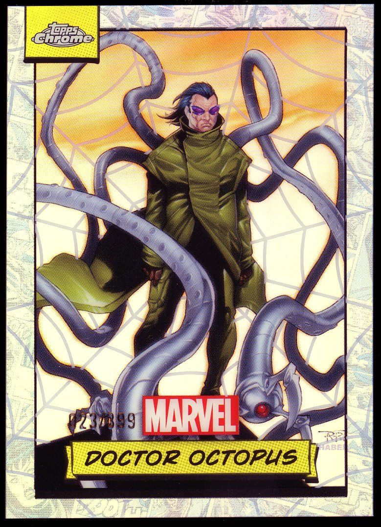 Topps Chrome Marvel 2024 - Doctor Octopus 23/399 Spider Web Refractor #74