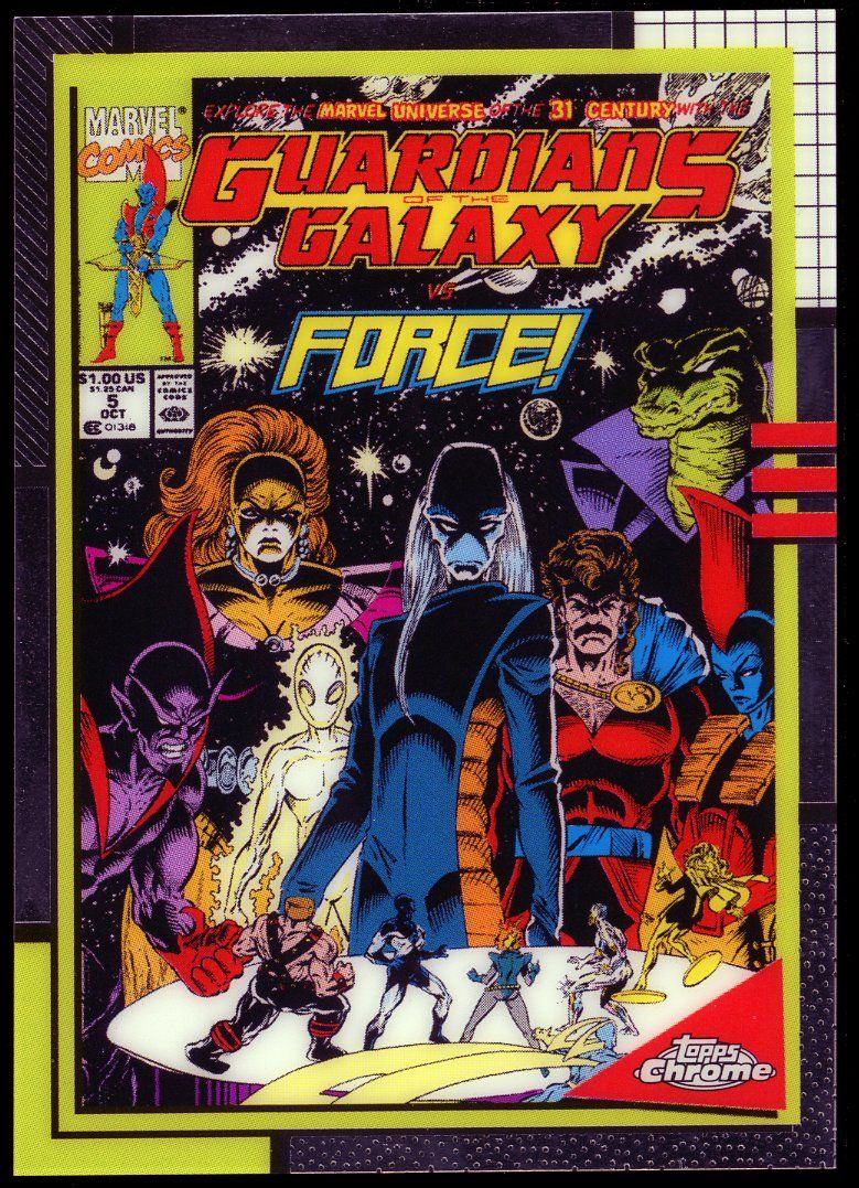 Topps Chrome Marvel 2024 90s - Guardians Of The Galaxy 5 #MN-9