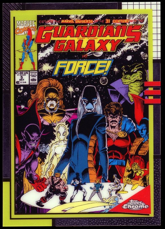 Topps Chrome Marvel 2024 90s - Guardians Of The Galaxy 5 #MN-9