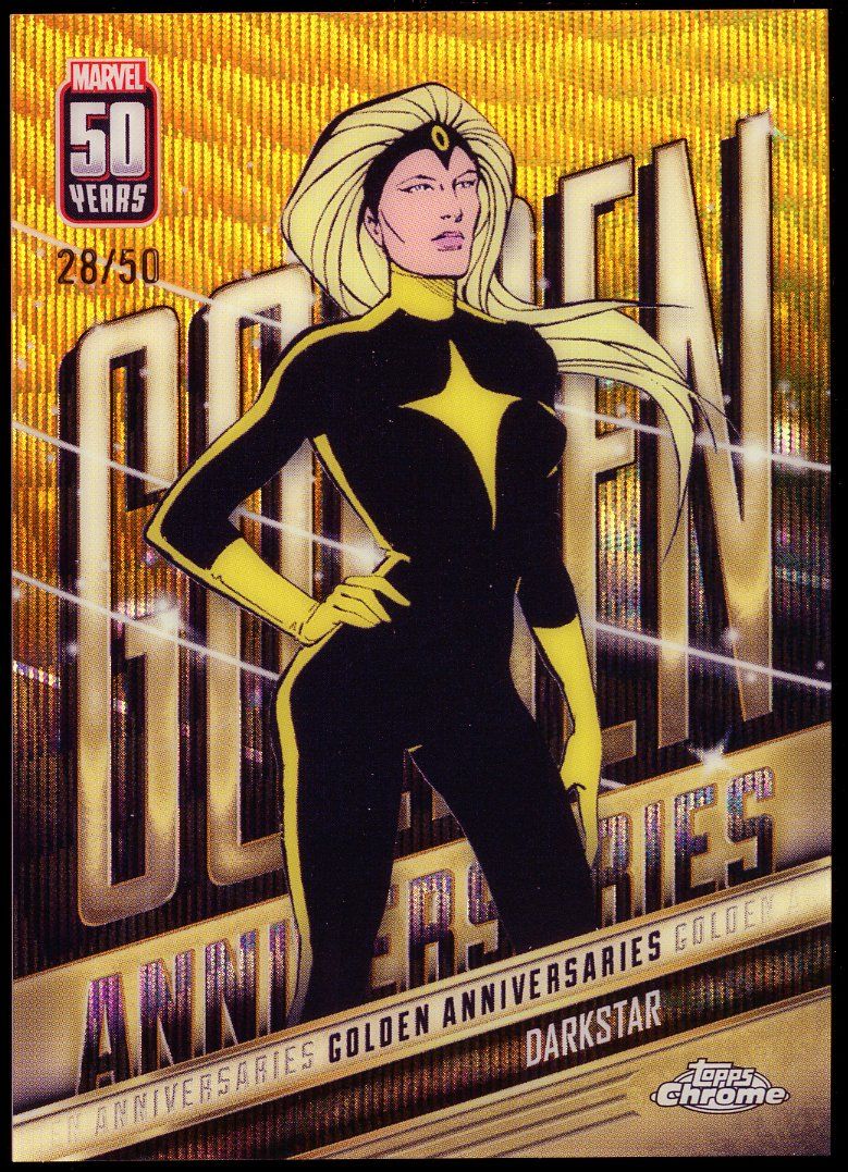 Topps Chrome Marvel 2026 Golden Anniversaries - Darkstar 28/50 #GA-06
