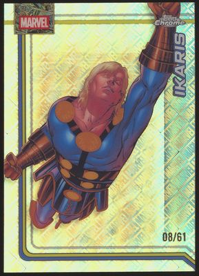 Topps Chrome Marvel 2026 - Ikaris 8/61 Marvel Logofractor #53