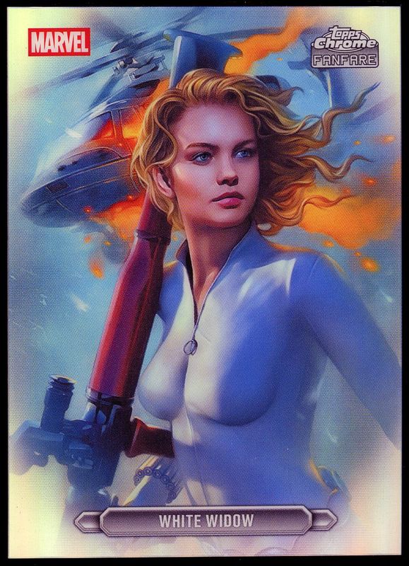 Topps Chrome Marvel 2026 Fanfare - White Widow #FF-6