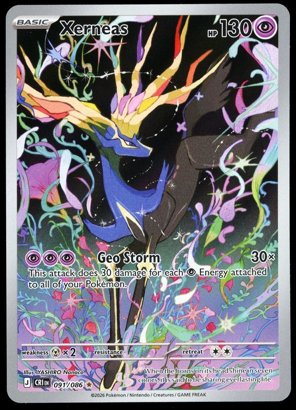 Pokemon Chaos Rising 2026 - Xerneas #91