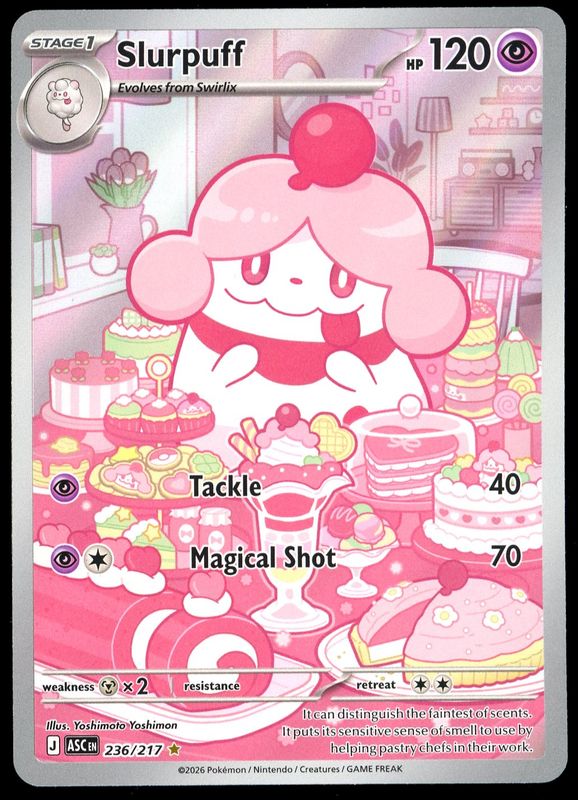 Pokemon Ascended Heroes 2026 - Slurpuff #236