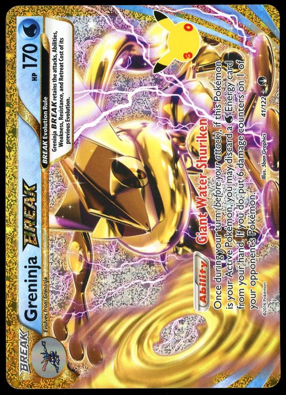 Pokemon 30th Celebration 2026 - Greninja BREAK #41