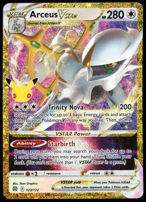 Pokemon 30th Celebration 2026 - Arceus VSTAR #123
