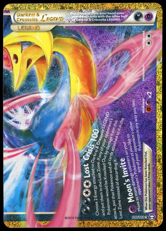 Pokemon 30th Celebration 2026 - Darkrai &amp; Cresselia Legend #100