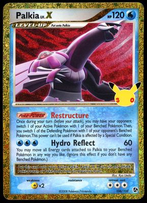 Pokemon 30th Celebration 2026 - Palkia LV.X #106