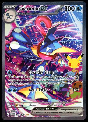 Pokemon 30th Celebration 2026 - Greninja EX #148