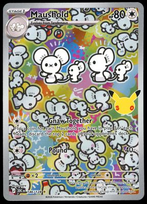 Pokemon 30th Celebration 2026 - Maushold #146