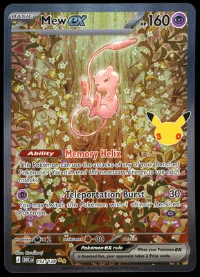 Pokemon 30th Celebration 2026 - Mew EX #152