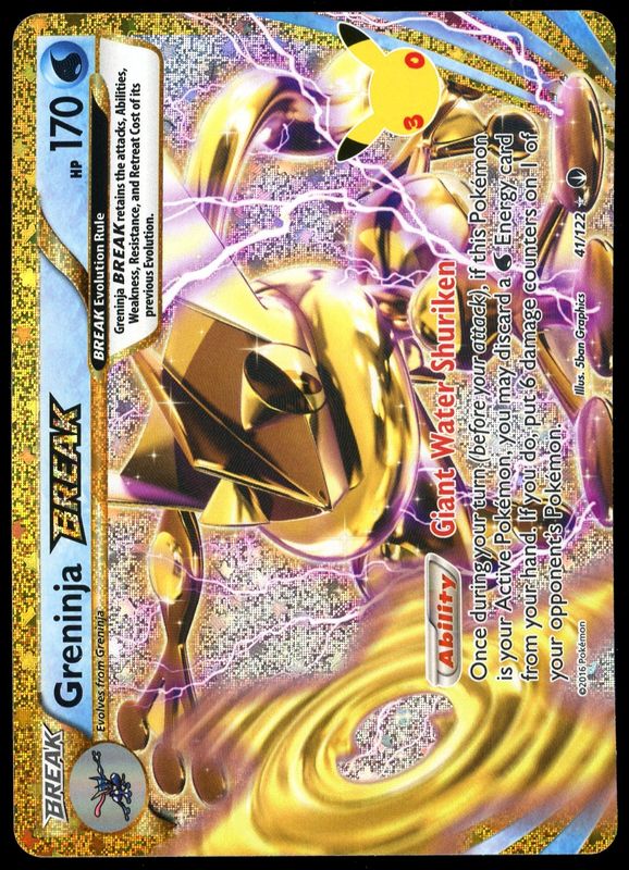 Pokemon 30th Celebration 2026 - Greninja BREAK #41