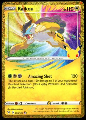 Pokemon 30th Celebration 2026 - Raikou #50