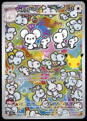 Pokemon 30th Celebration 2026 - Maushold #146