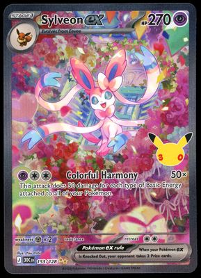 Pokemon 30th Celebration 2026 - Sylveon EX #153