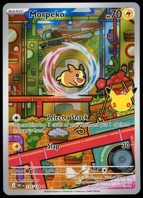Pokemon 30th Celebration 2026 - Morpeko #135