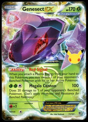 Pokemon 30th Celebration 2026 - Genesect EX #11