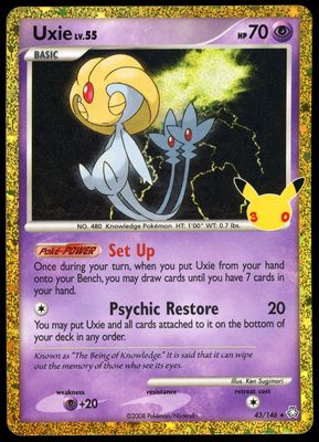 Pokemon 30th Celebration 2026 - Uxie #43