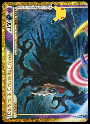 Pokemon 30th Celebration 2026 - Darkrai &amp; Cresselia Legend #99