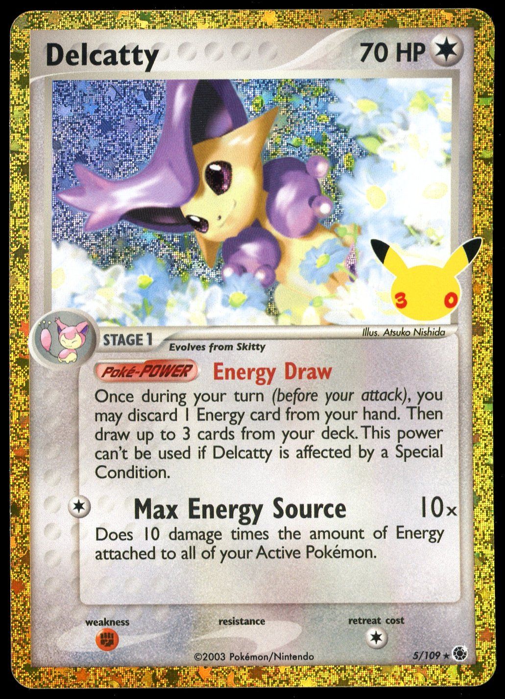 Pokemon 30th Celebration 2026 - Delcatty #5