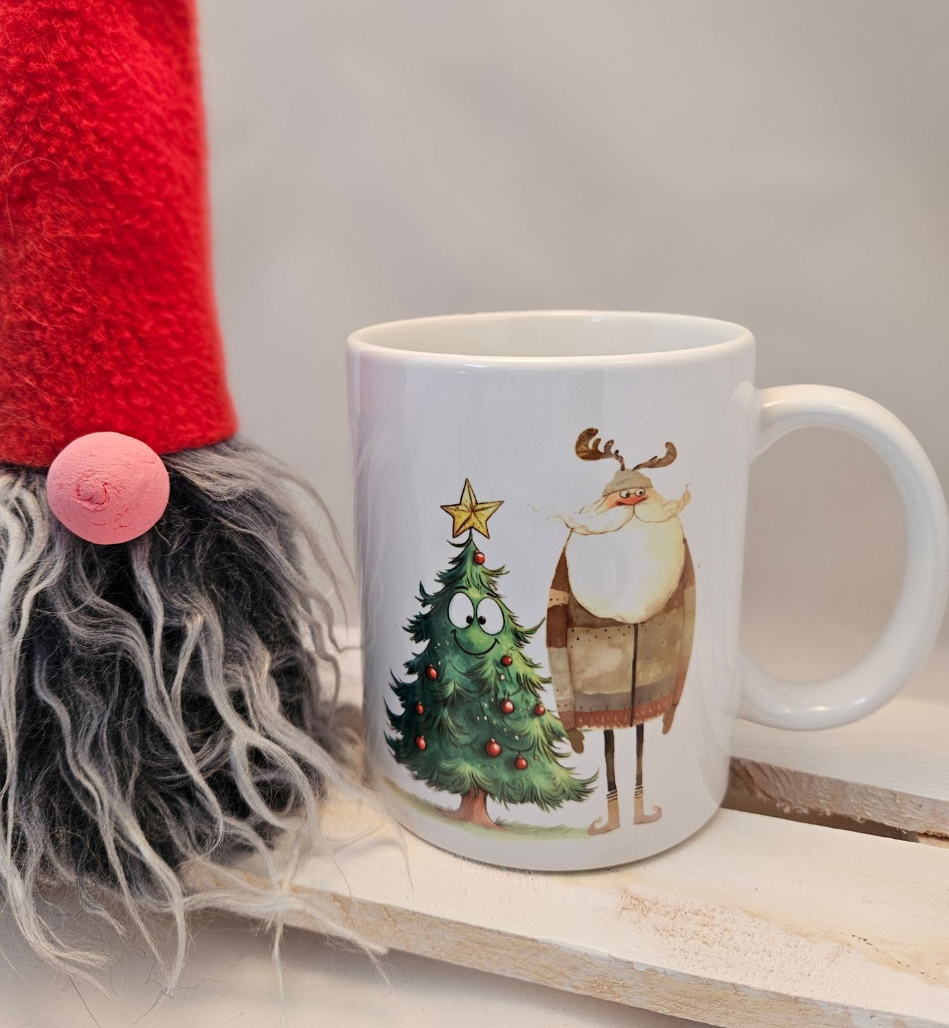 Tasse Weihnachten mit Baum