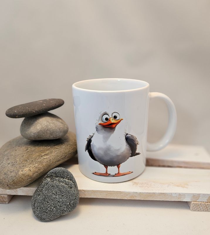 Tasse freche Möwe