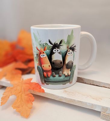 Tasse Pferdefreunde
