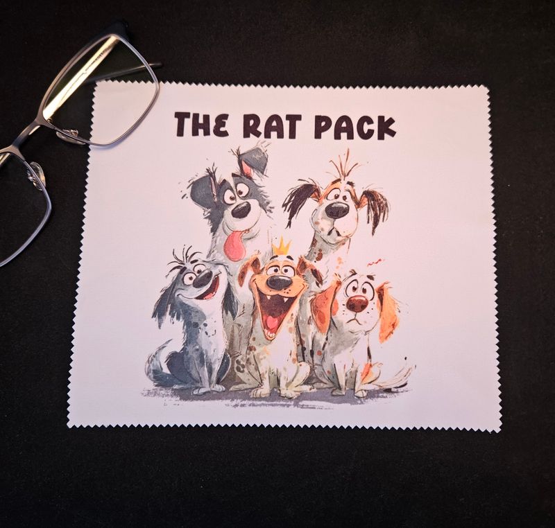 Brillenputztuch Rat Pack