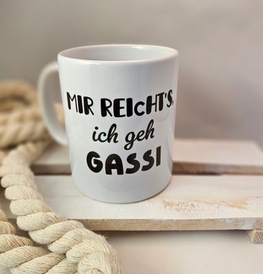 Tasse beleidigter Hund