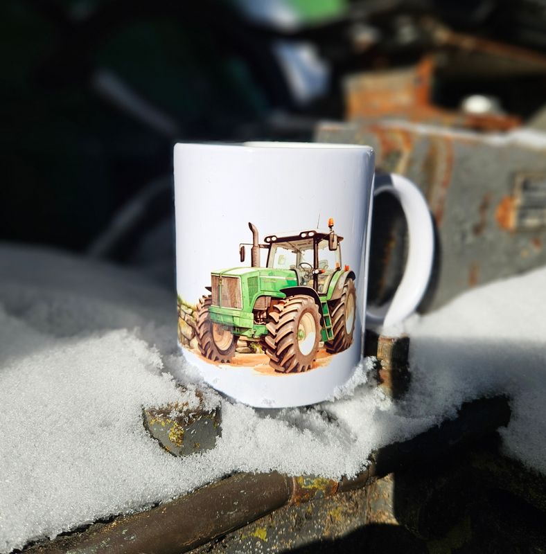 Tasse grünes Kraftpaket