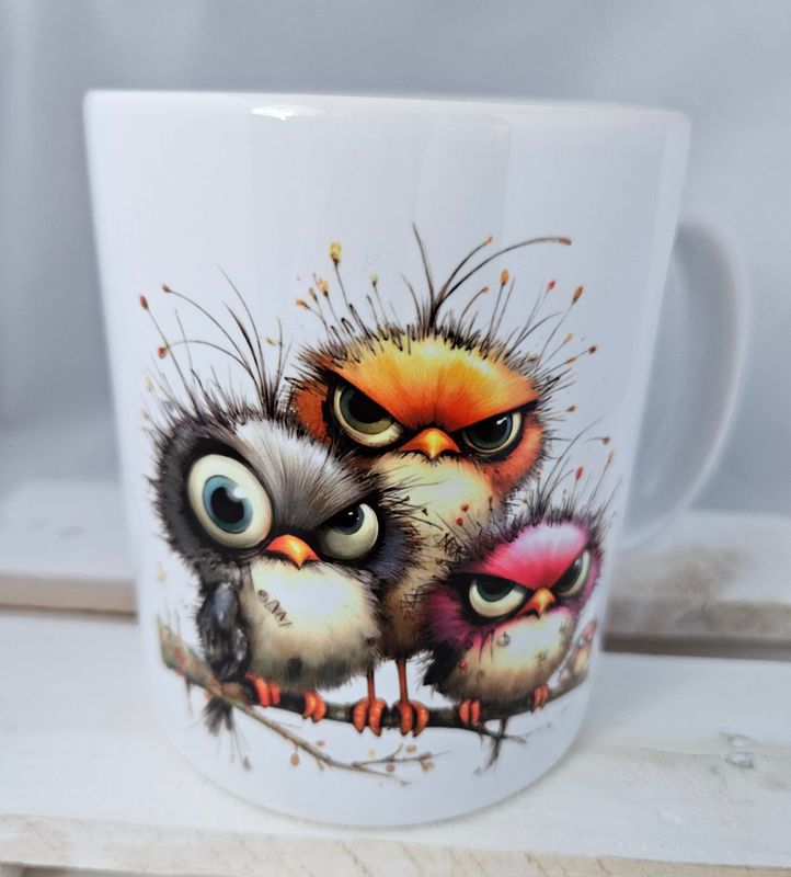 Tasse "Der frühe Vogel..."