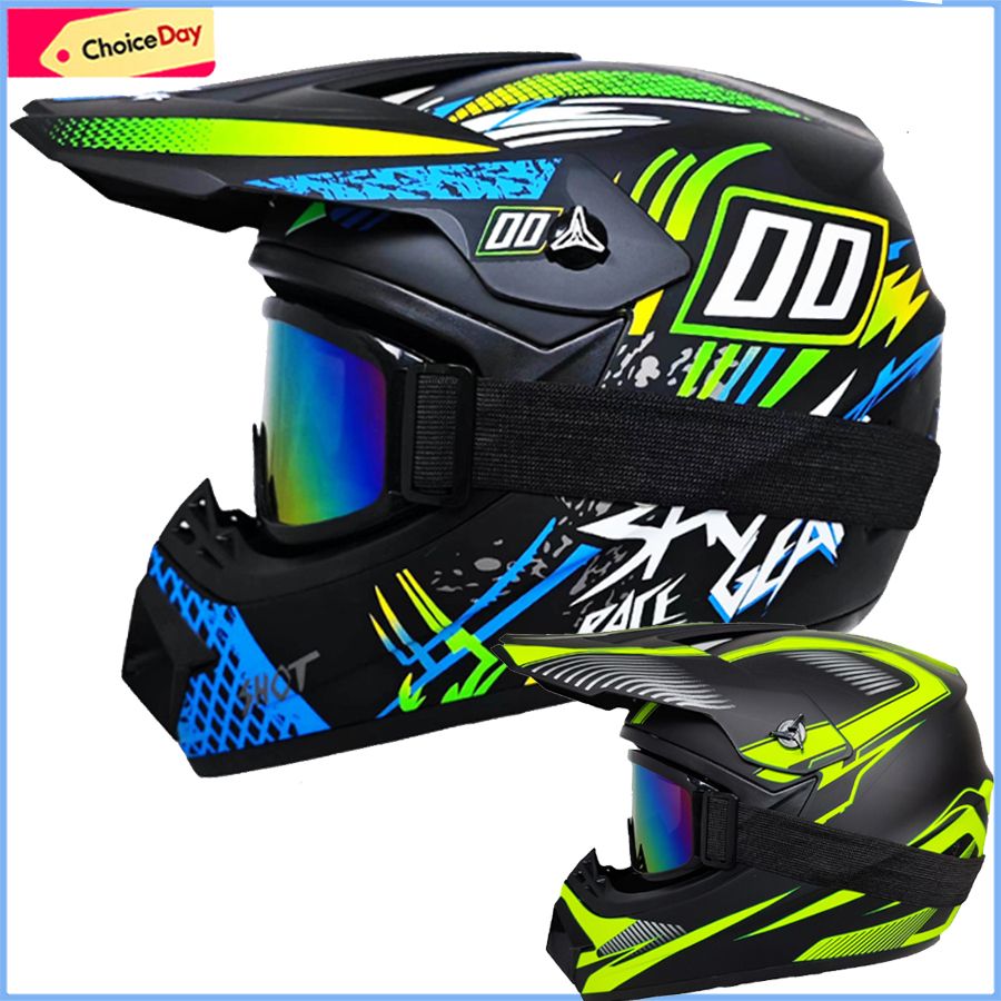 Safety Motocross Helmet Casco Motocross Bicycle Downhill Capacete ATV Cross Helmet Child Motorcycle Helmet Dot Abs 1KG Unisex
